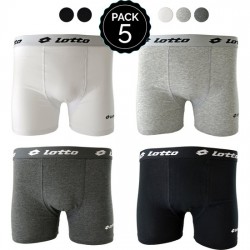 SET 5 BOXERS LOTTO MULTICOLOR