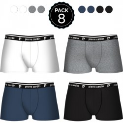 SET 8 BOXERS PIERRE CARDIN...