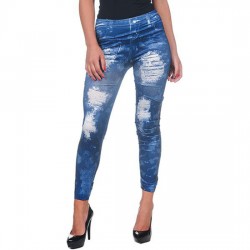 LEGGING ESTILO VAQUERO CON...