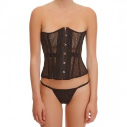 UNDERBUST MESH NEGRO