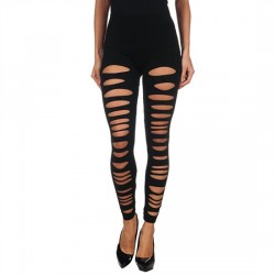 INTIMAX BLACK SCRAPE LEGGINS