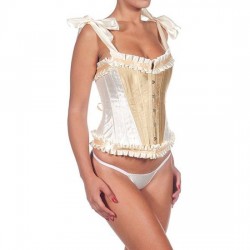 INTIMAX CORSET FLORA DORADO