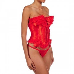 INTIMAX CORSET DIANA ROJO