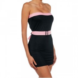 INTIMAX VESTIDO ALBA NEGRO