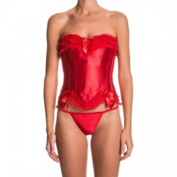 CORSET FREYA ROJO