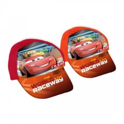 GORRA TELA CARS ROJO