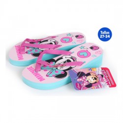 CHANCLAS PARA NIÑA MINNIE...